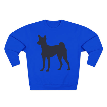 Basenji Silhouette Unisex Crewneck Sweatshirt