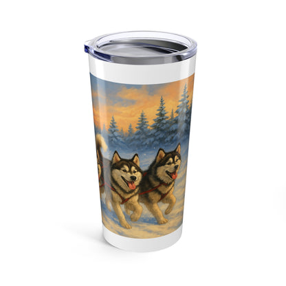 Dashing Through The Snow Tumbler