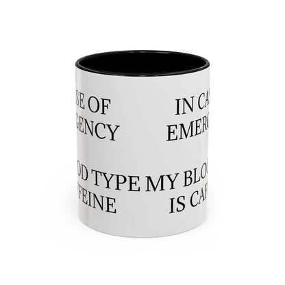 Blood Type 2-Tone Coffee Mug