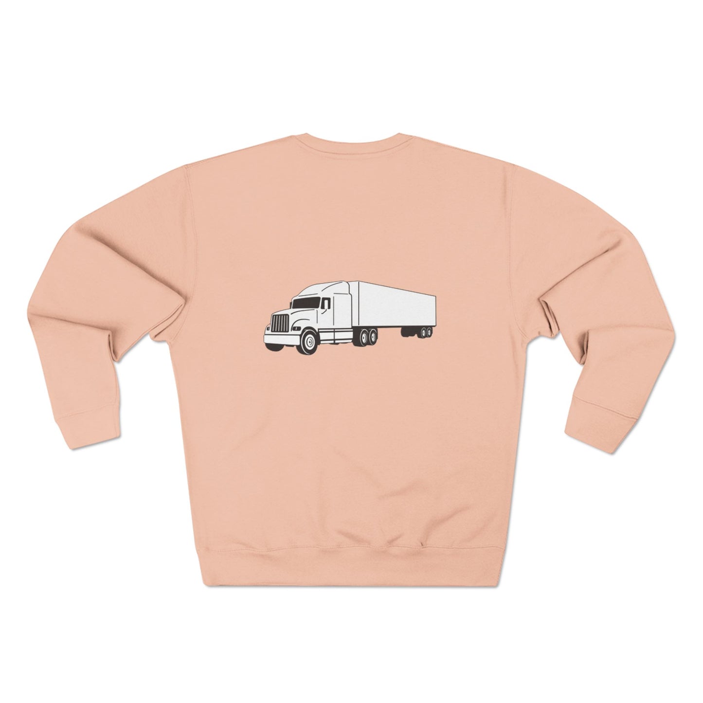 Semi Truck Unisex Crewneck Sweatshirt