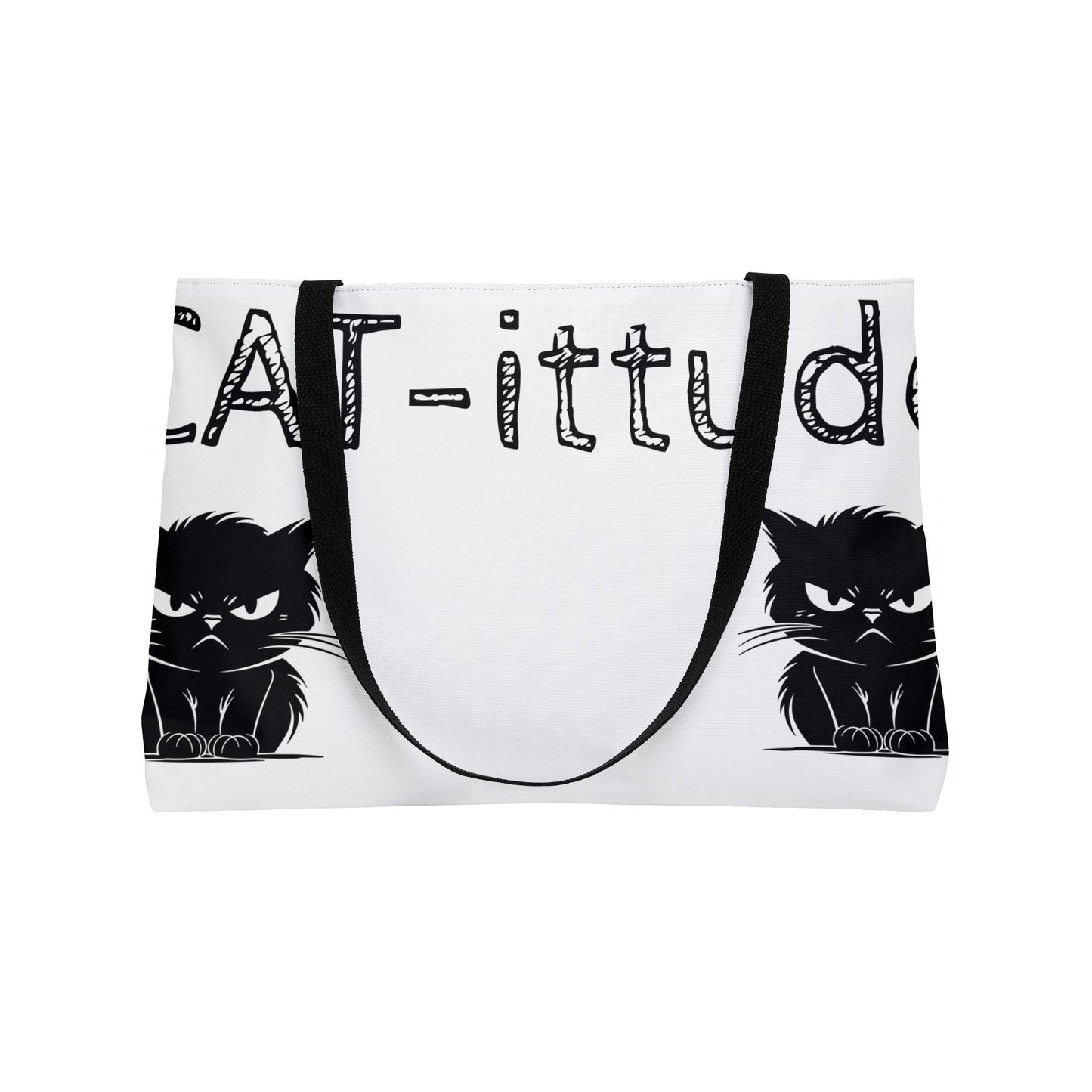 CAT-ittude Weekender Tote Bag