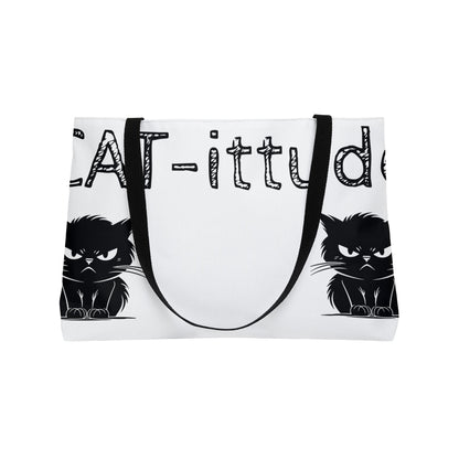 CAT-ittude Weekender Tote Bag