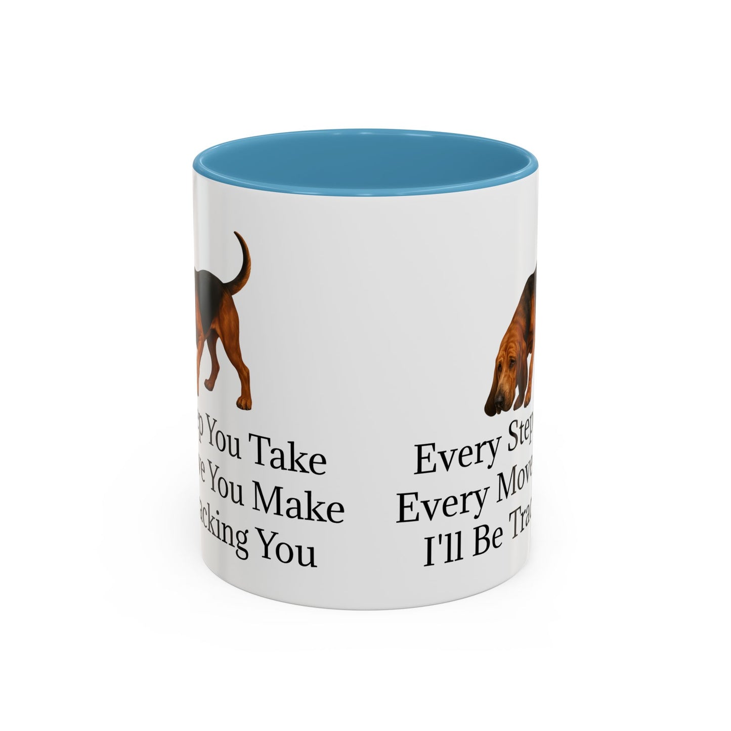 Tracking You 2-Tone Coffee Mug