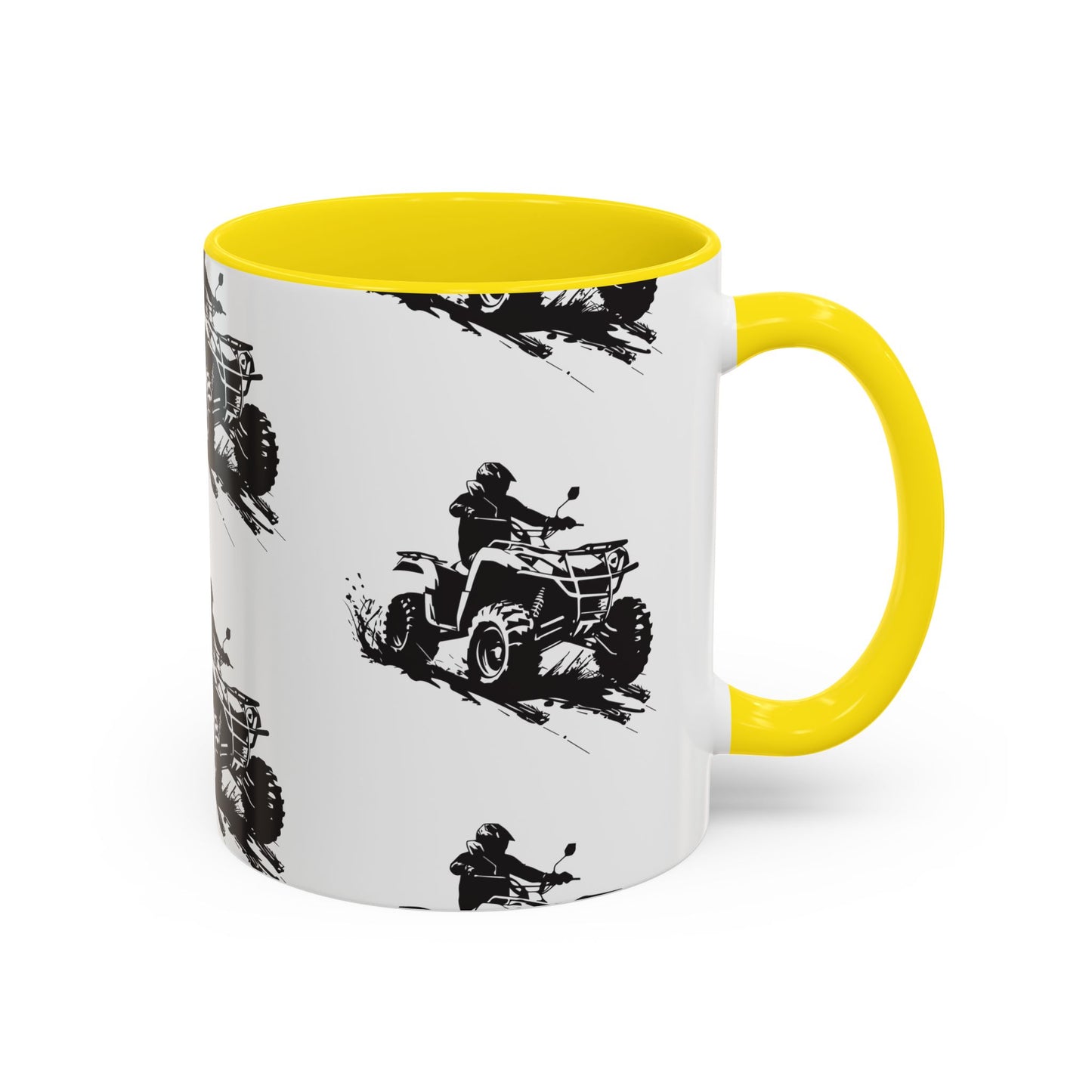 Slingin' Mud Quad 2-Tone Coffee Mug