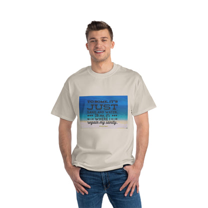 Dr, Beach Men's Short-Sleeve Crewneck Tee