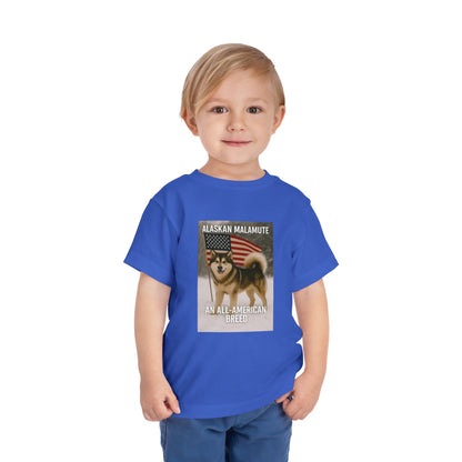 All-American Breed Toddler Unisex Short Sleeve Crewneck Tee