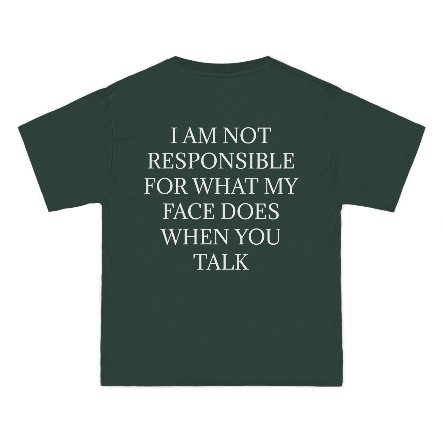 When You Talk Men's Short-Sleeve Crewneck Tee
