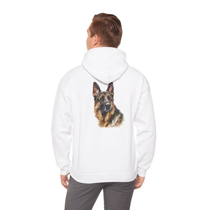 German Shepherd Head Unisex Hoodie
