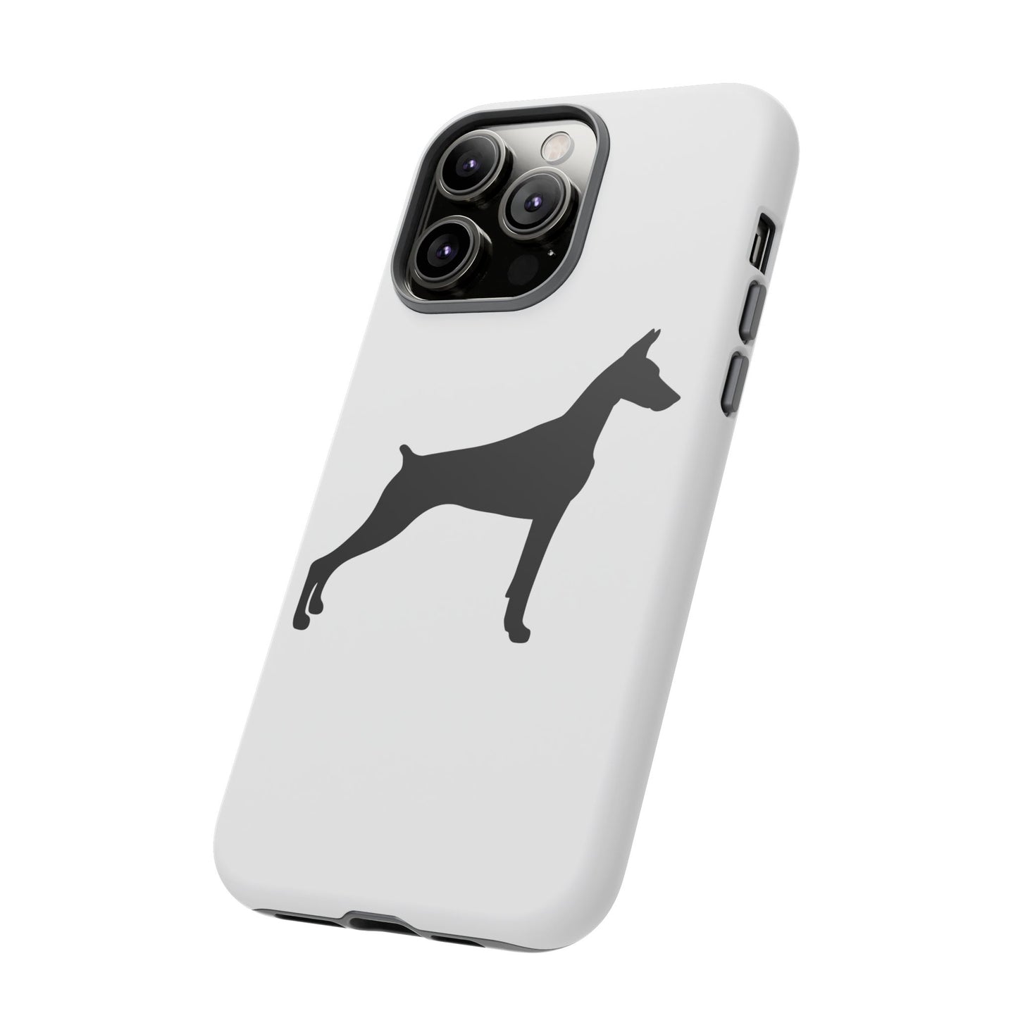 Doberman Silhouette iPhone Case