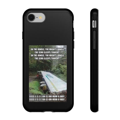 Semi Sleeps iPhone Case