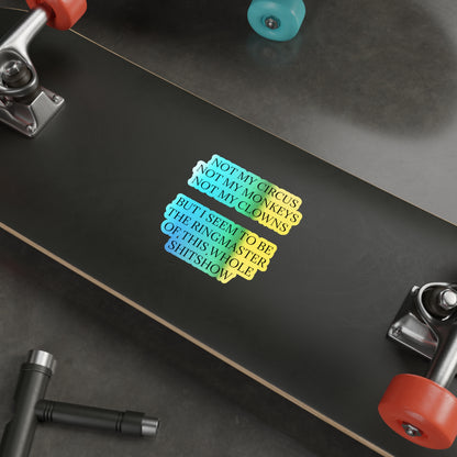 Ringmaster Holographic Sticker