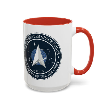 US Space Force 2-Tone Coffee Mug