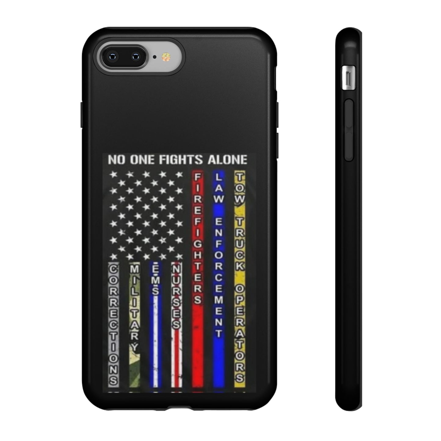 No One Fights Alone iPhone Case