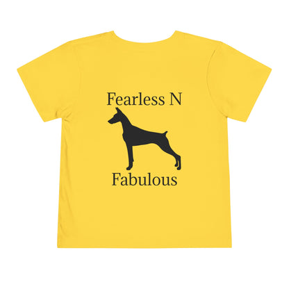 Fearless N Fabulous Toddler Unisex Short Sleeve Crewneck Tee