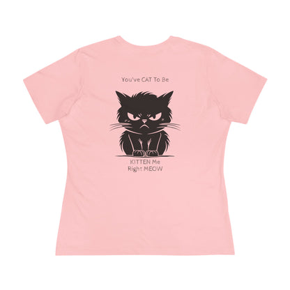 Kitten Me Women's Short Sleeve Crewneck Tee