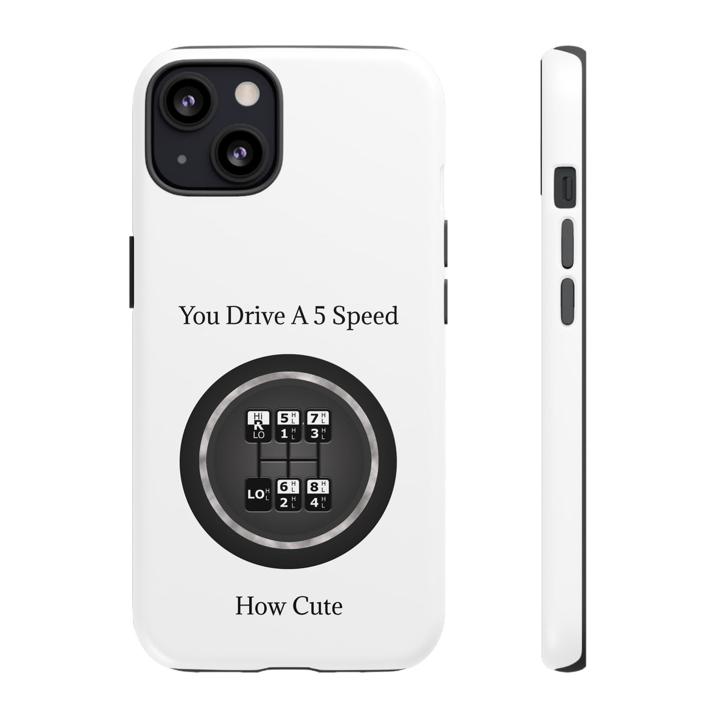 5 Speed How Cute iPhone Case