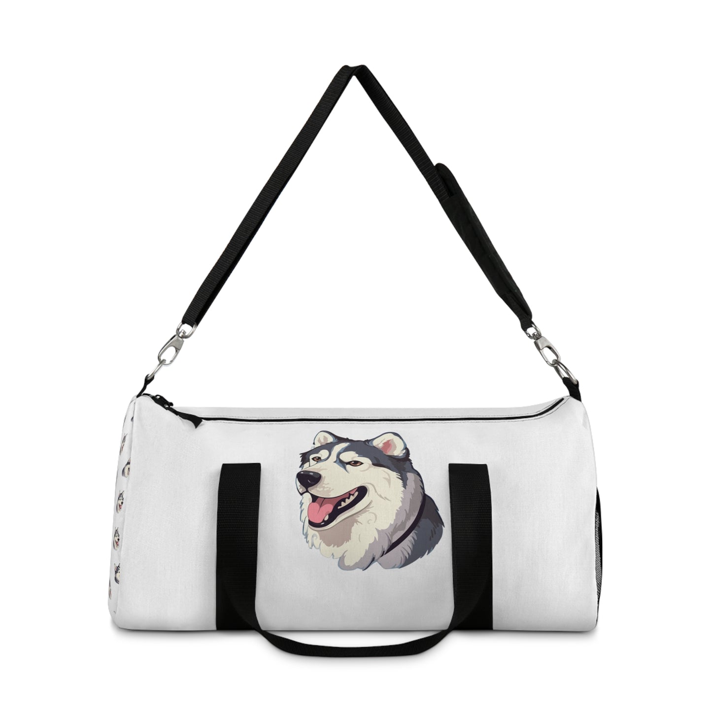 Malamute Head Duffel Bag