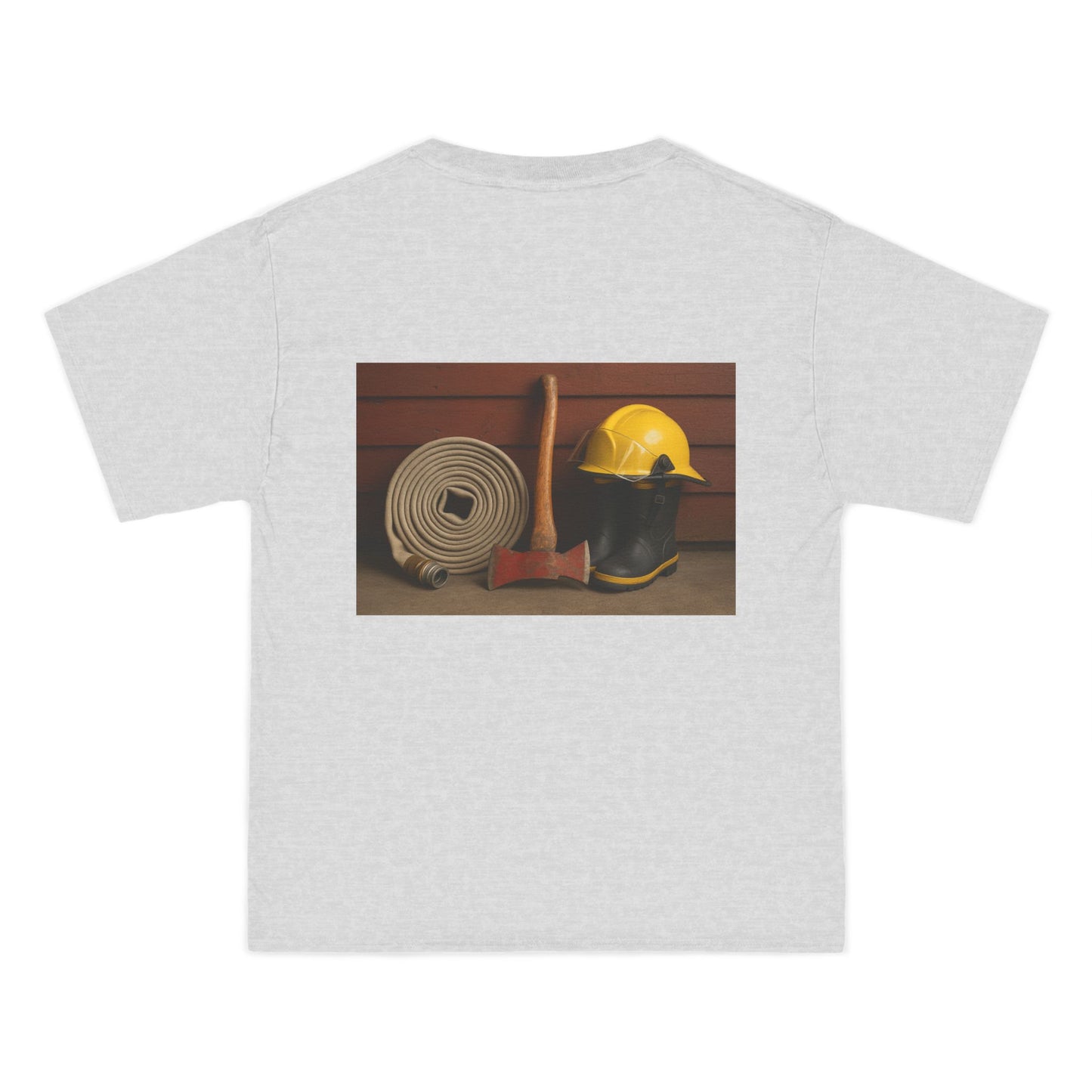 Fire/Rescue Appreciation Men's Short-Sleeve Crewneck Tee