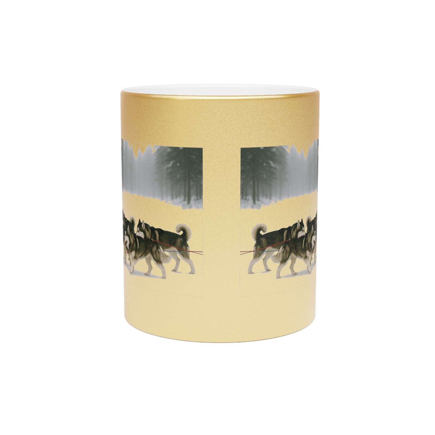 Mush On Metallic Coffee Mug