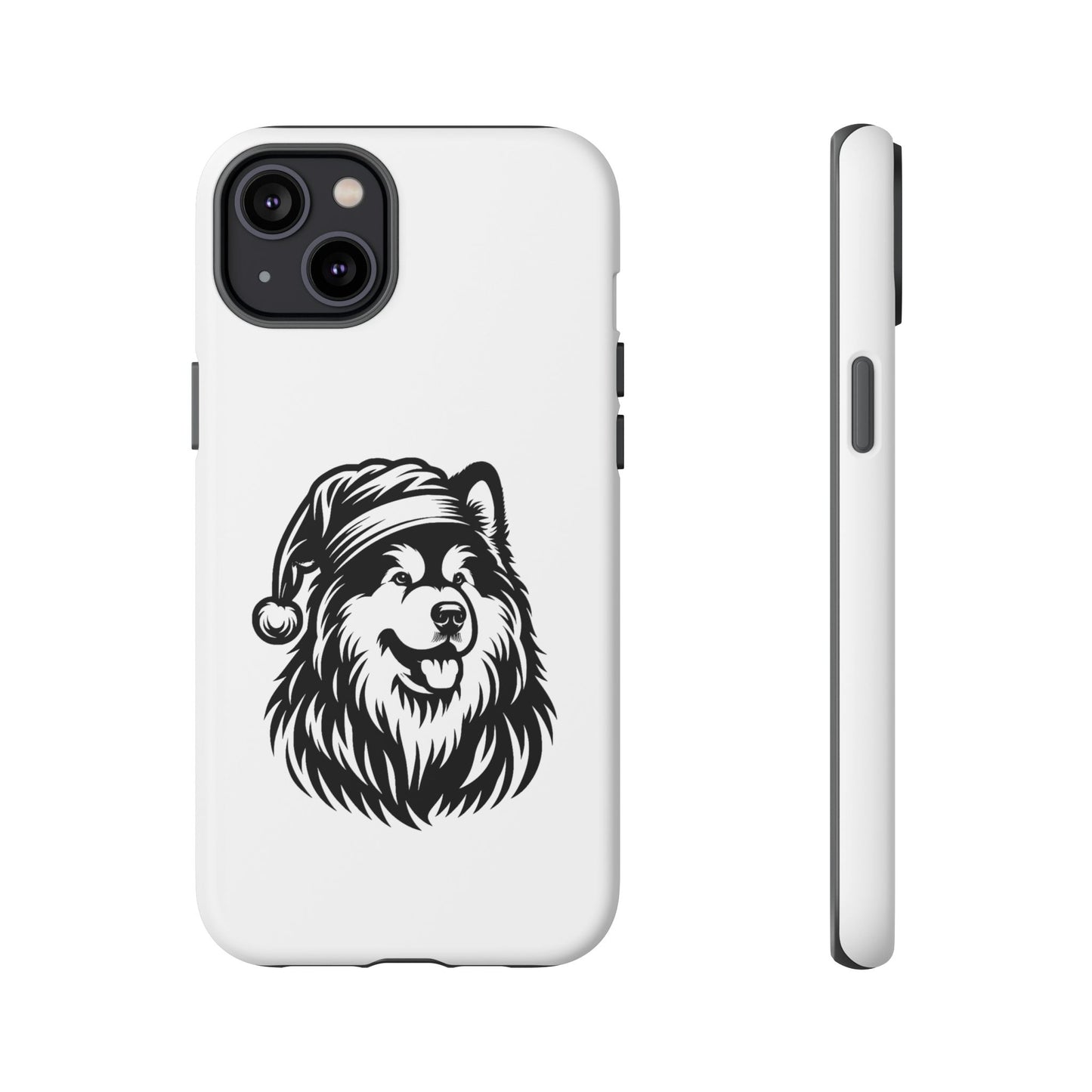 Santa Paws Malamute iPhone Case
