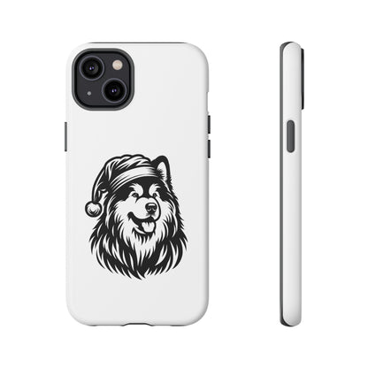 Santa Paws Malamute iPhone Case