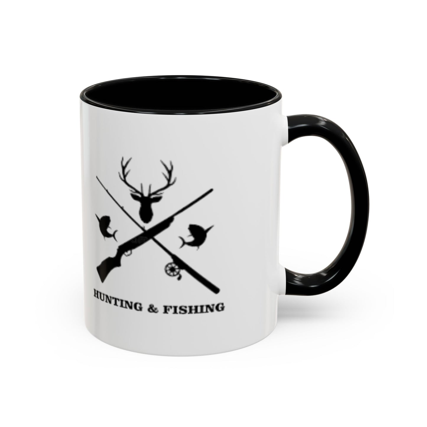 Hunting/Fishing 2-Tone Coffee Mug