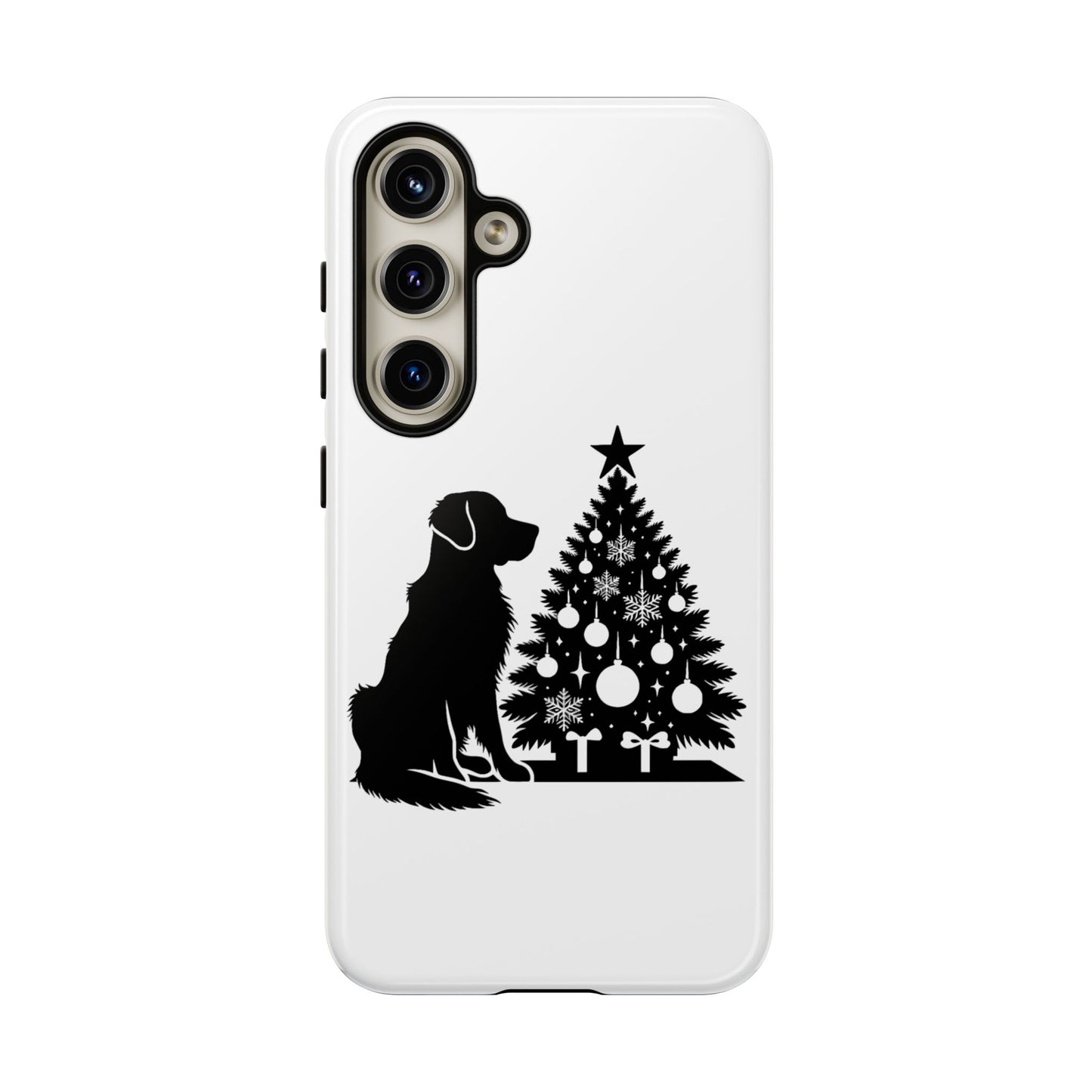 Golden Christmas Tree Samsung Case