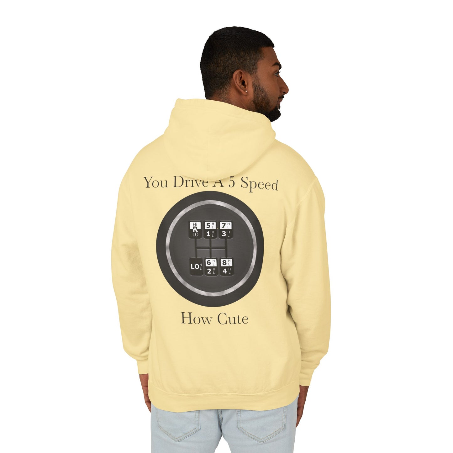 5 Speed How Cute Unisex Lightweight Hoodie
