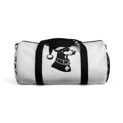 Santa Paws Doberman Duffel Bag