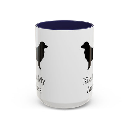 Kiss My Auss 2-Tone Coffee Mug