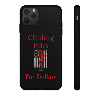 Climbing Poles iPhone Case