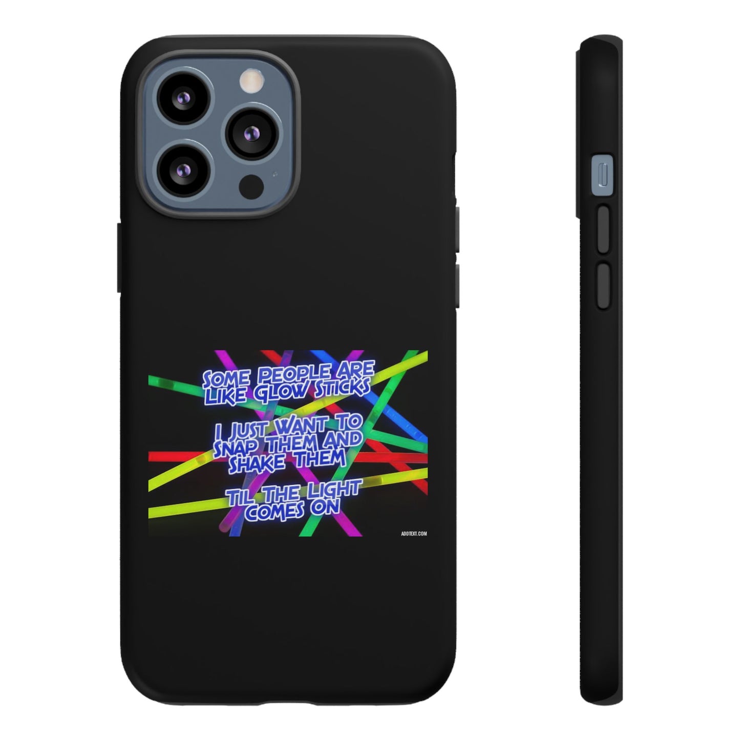 Glow Sticks iPhone Case