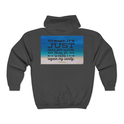 Dr. Beach Unisex Full Zip Hoodie