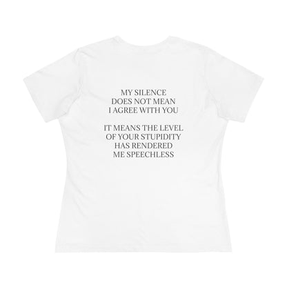 Speechless Women's Short Sleeve Crewneck Tee