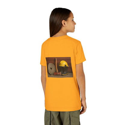 Fire/Rescue Appreciation Youth Unisex Short Sleeve Crewneck Tee