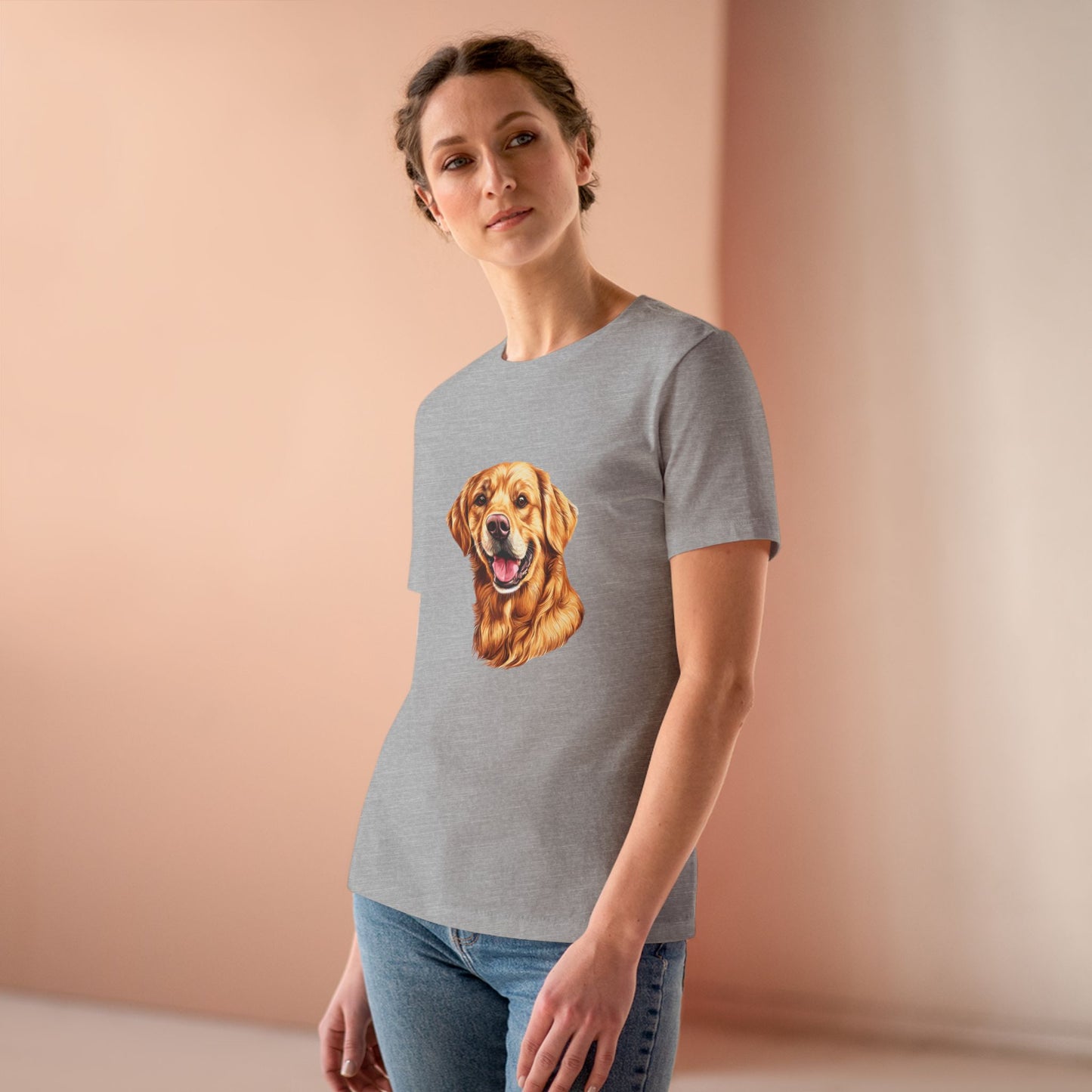 Golden Head Women's Short Sleeve Crewneck Tee