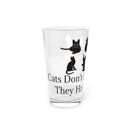 Cat Minions Drinking Glass