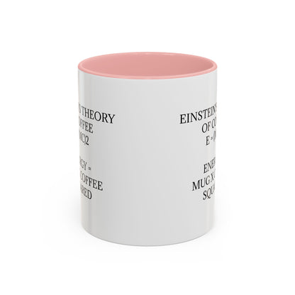 Einstein's Theory Of Coffee 2-Tone Coffee Mug