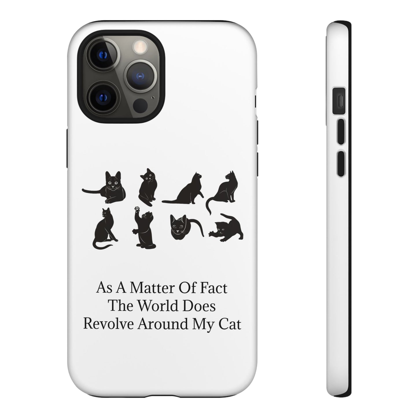Matter Of Fact Cat iPhone Case