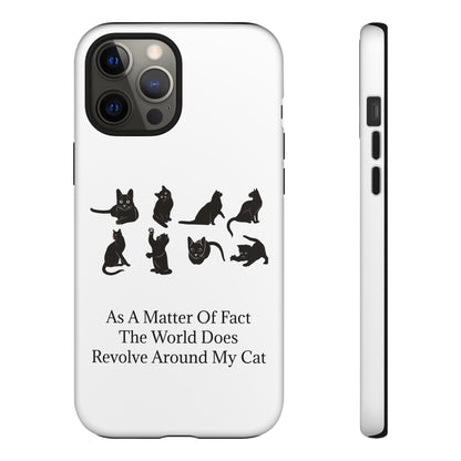 Matter Of Fact Cat iPhone Case