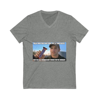 Hurricaney Unisex Short Sleeve V-Neck Tee