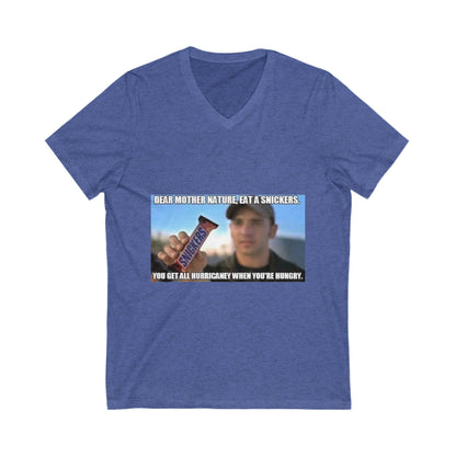 Hurricaney Unisex Short Sleeve V-Neck Tee