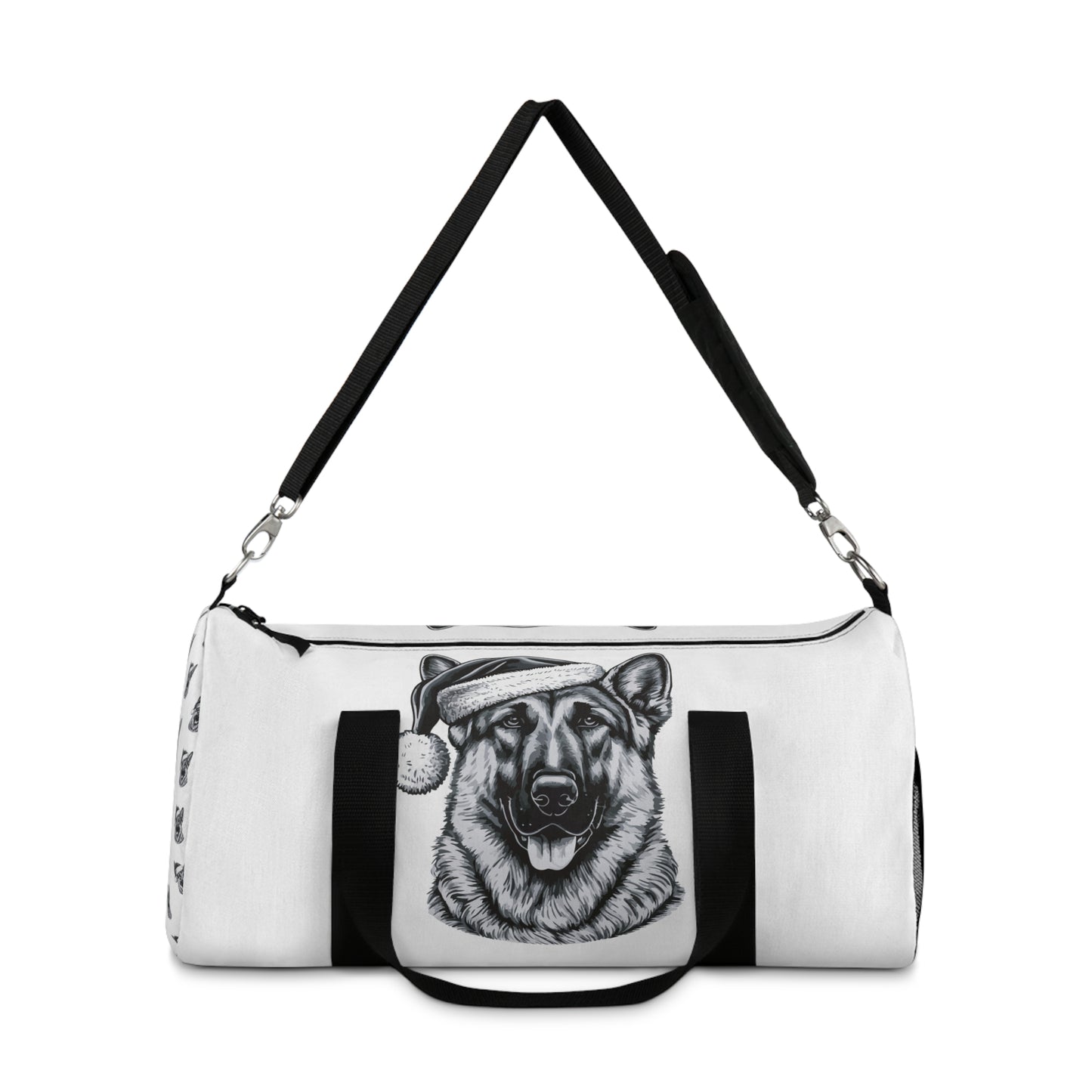Santa Paws German Shepherd Duffel Bag