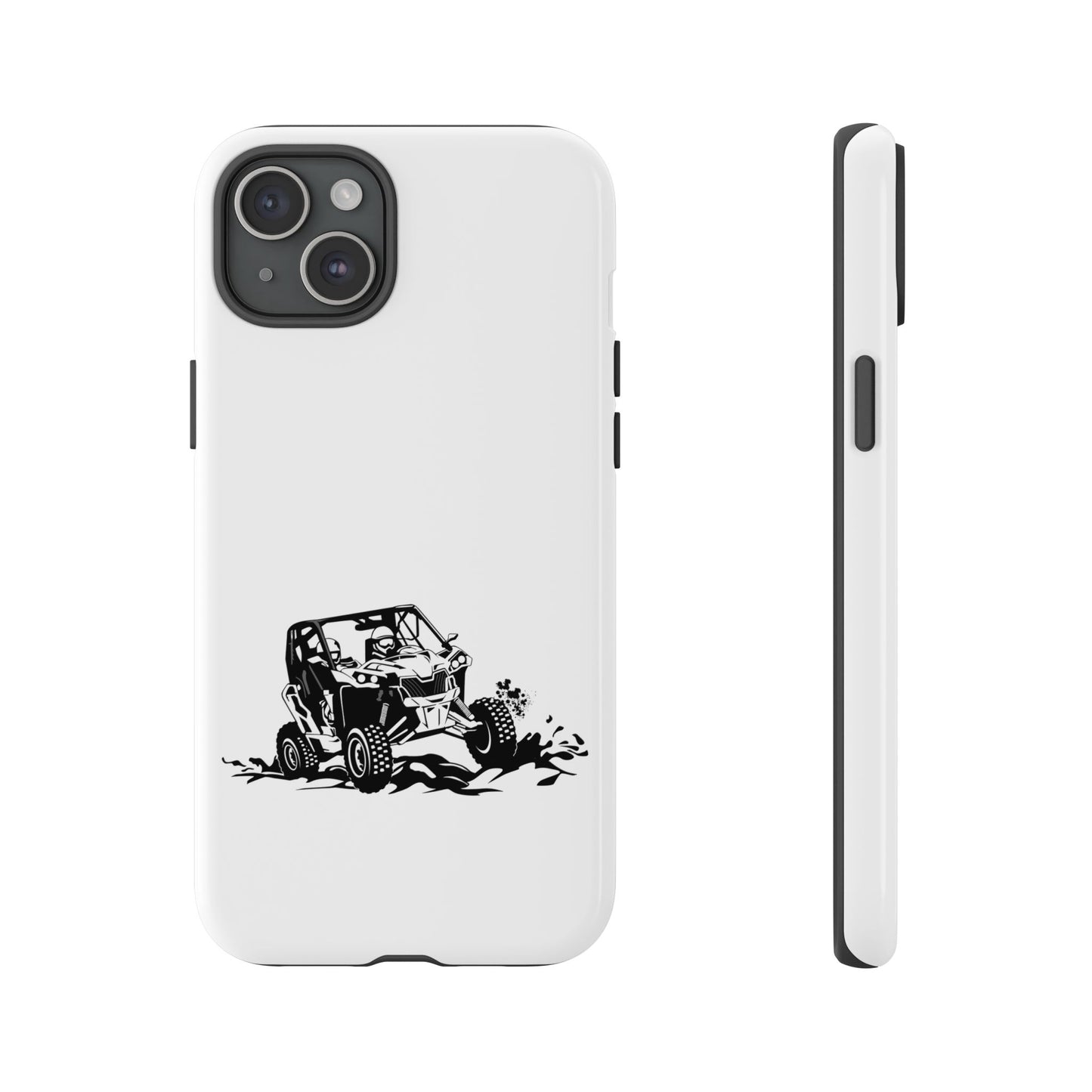 Slingin' Mud Side By Side iPhone Case
