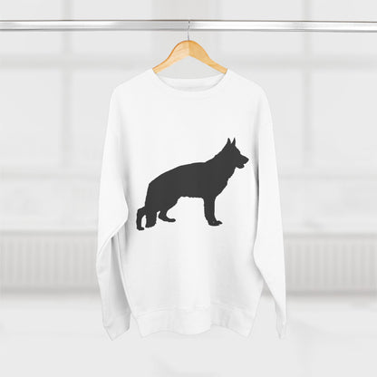 German Shepherd Silhouette Unisex Crewneck Sweatshirt