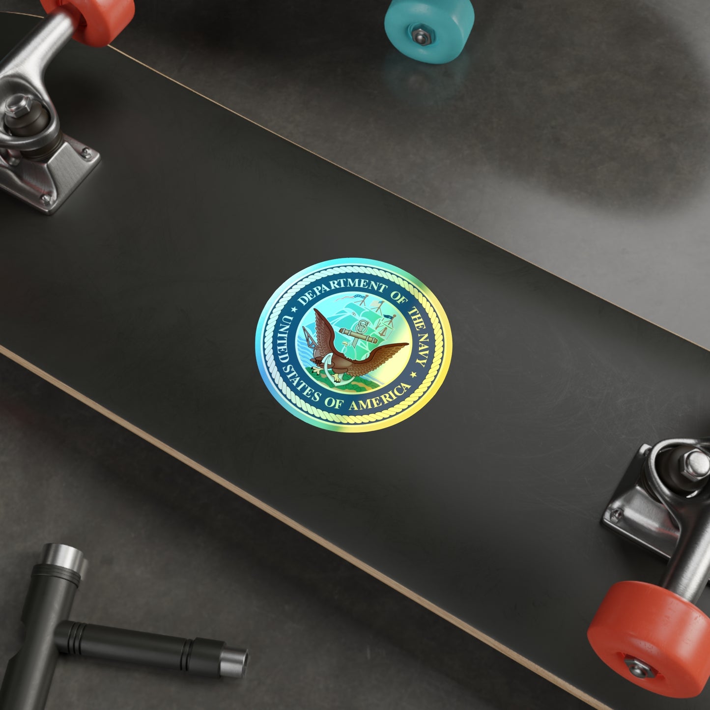 US Navy Holographic Sticker
