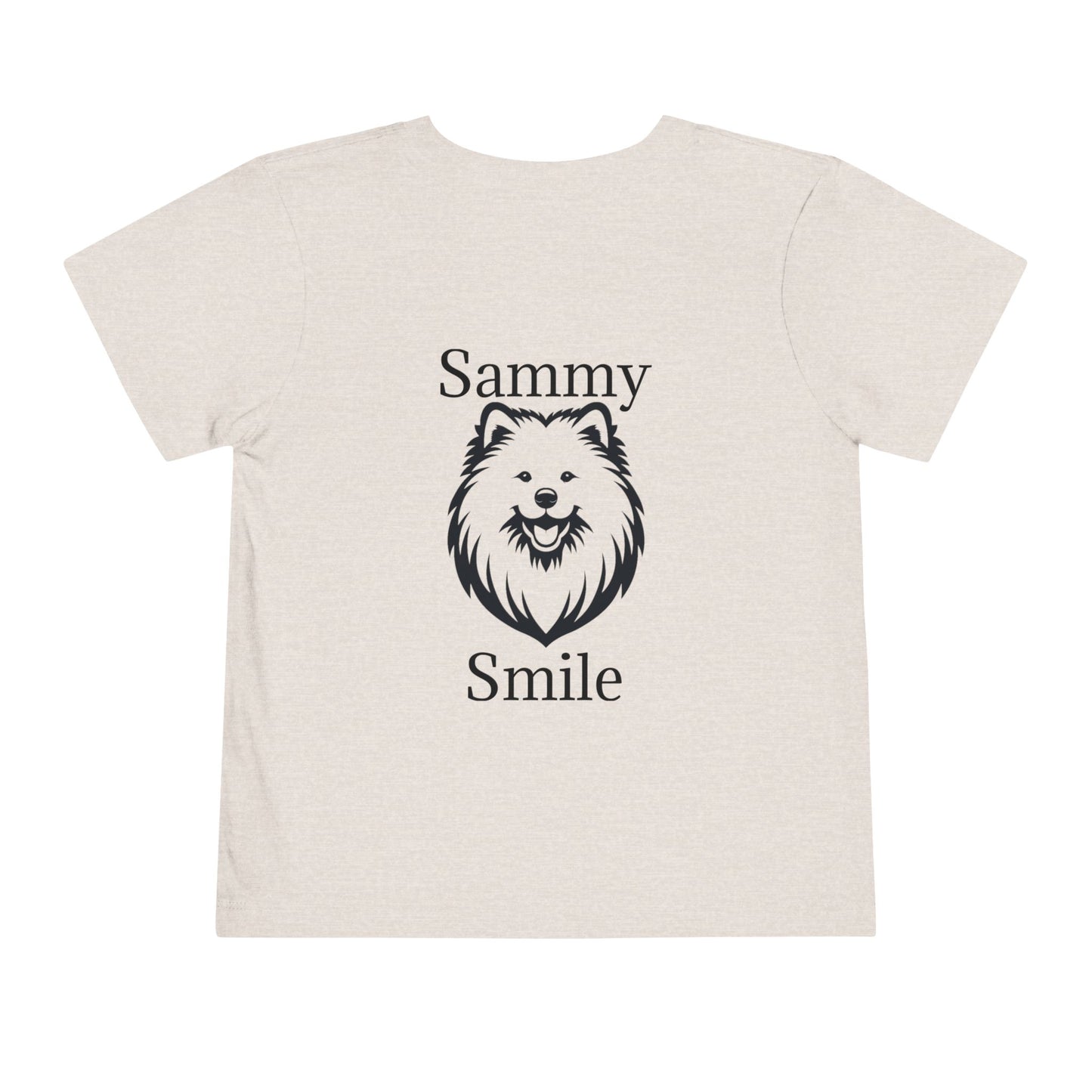 Sammy Smile Toddler Unisex Short Sleeve Crewneck Tee