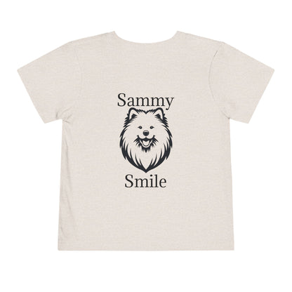 Sammy Smile Toddler Unisex Short Sleeve Crewneck Tee