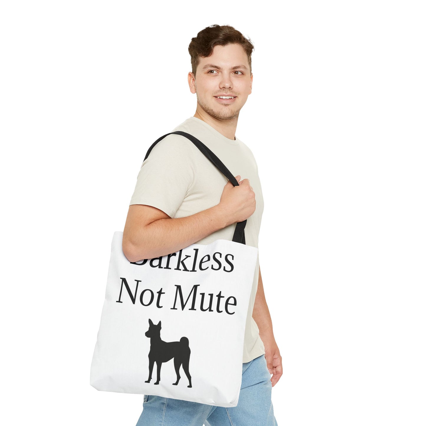 Barkless Not Mute Tote Bag