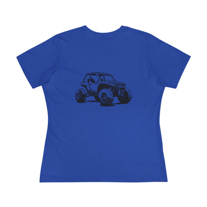 Off The Beaten Path Side By Side Women's Short Sleeve Crewneck Tee